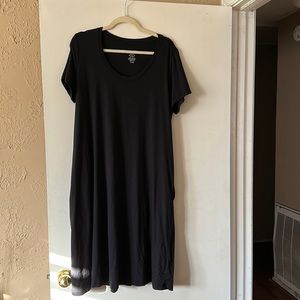 Wool& Maggie dress in black XL